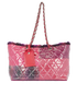 Patchwork Tweed Tote, front view